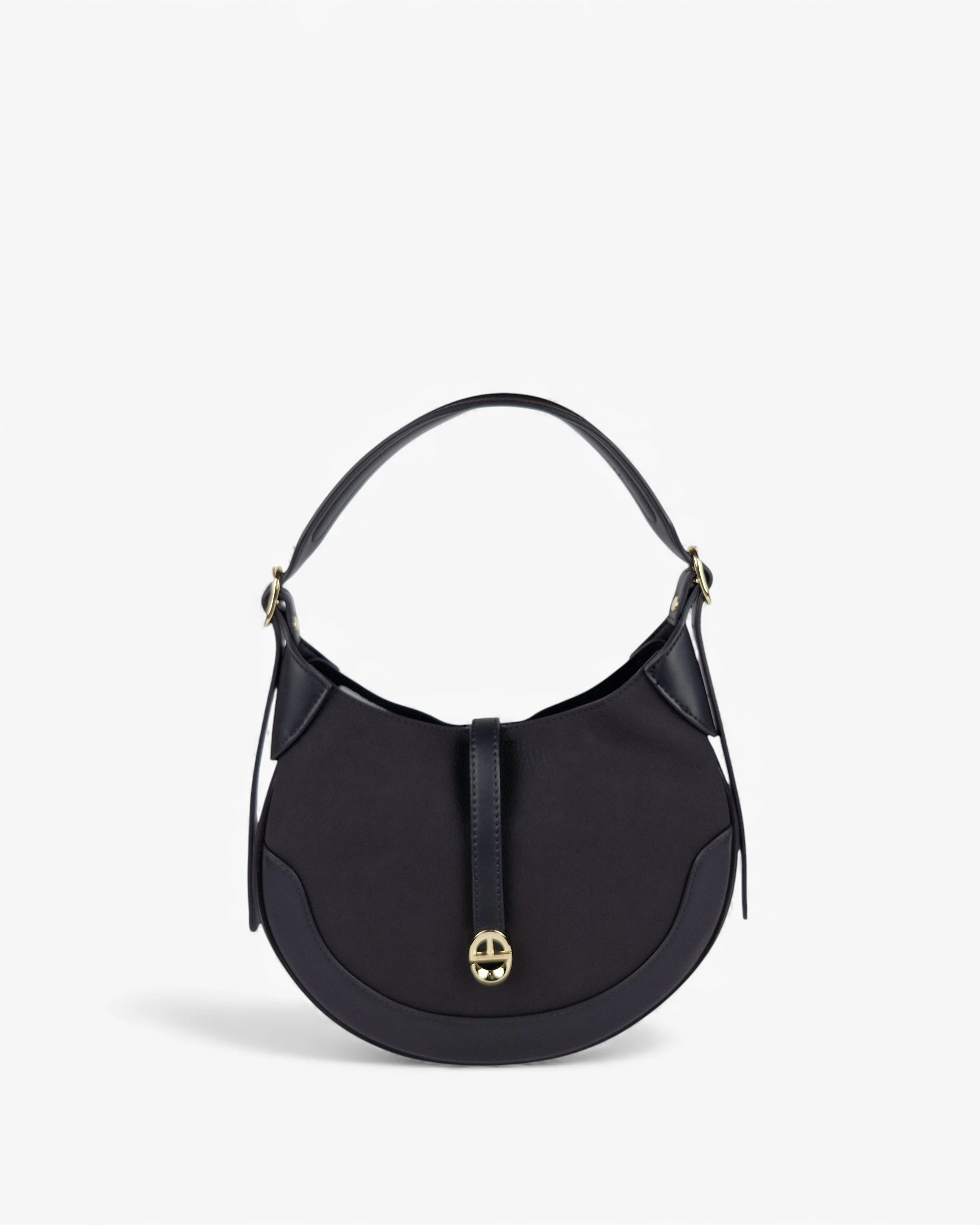Small Sized Slim Bag - Soft Crescent Silhouette
