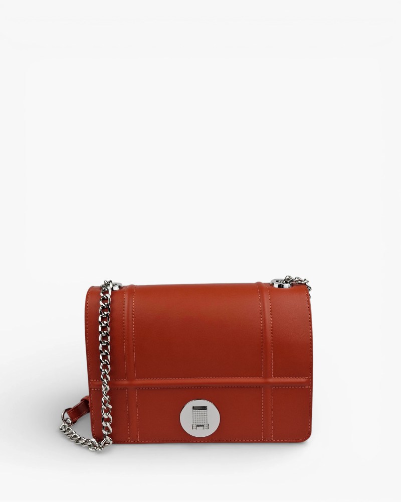 Stylish Women’s Crossbody - Secure Metal Lock